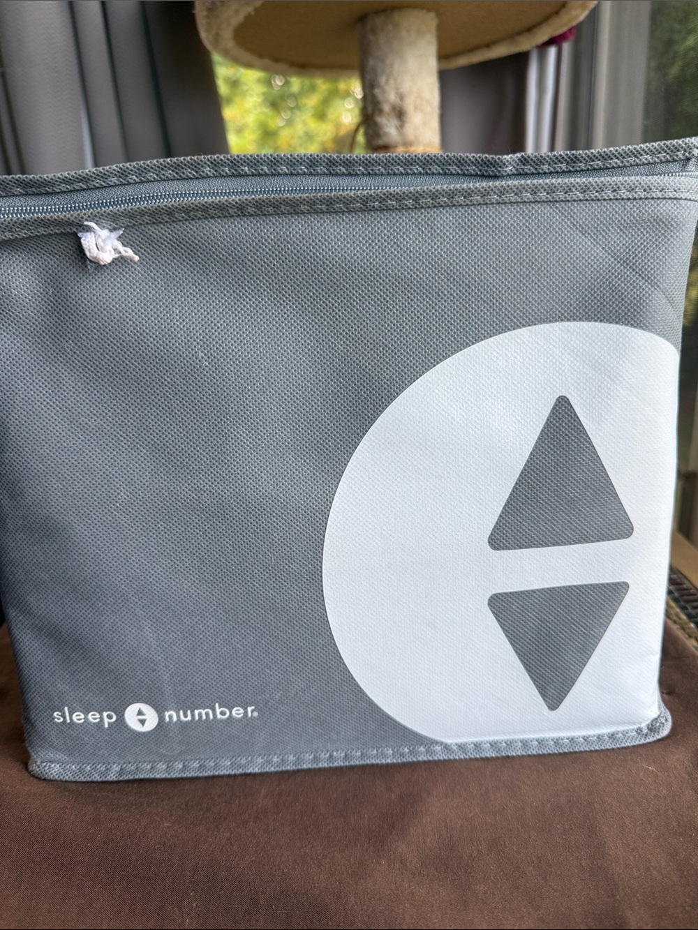 Gray Men's Travel Organizer Bag